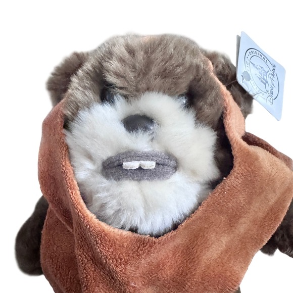 Disney Parks Star Wars Ewok Plush Toy Authentic Original 9" NWT - Picture 2 of 4